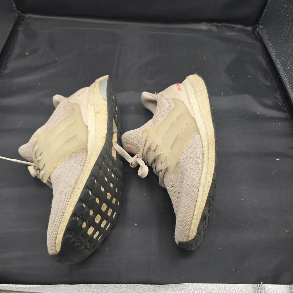 Adidas Cream Athletic‎ Shoes with Boost Cushioning